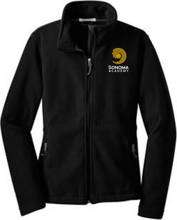 Port Authority Ladies Fleece Jacket, Black